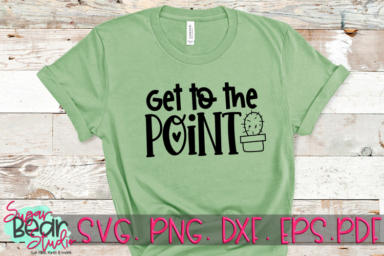 Get To The Point - A Cactus SVG