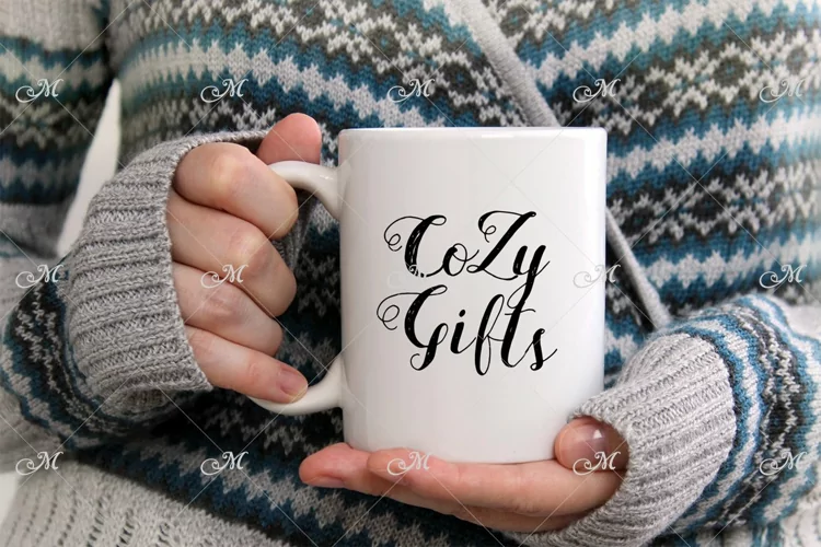 Cozy Mug Mockup. JPEG only