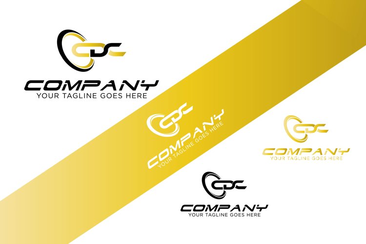 CDC Logo Design Abstract Vector monogram example image 1