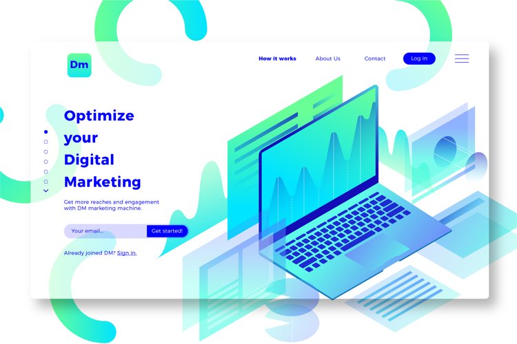 Digital Marketing - Banner Page