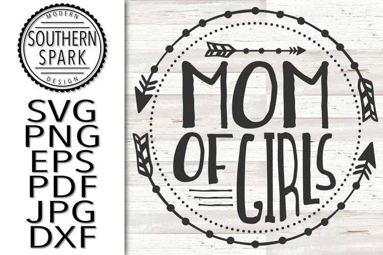 Mother's Day Mom Of Girls example image 1