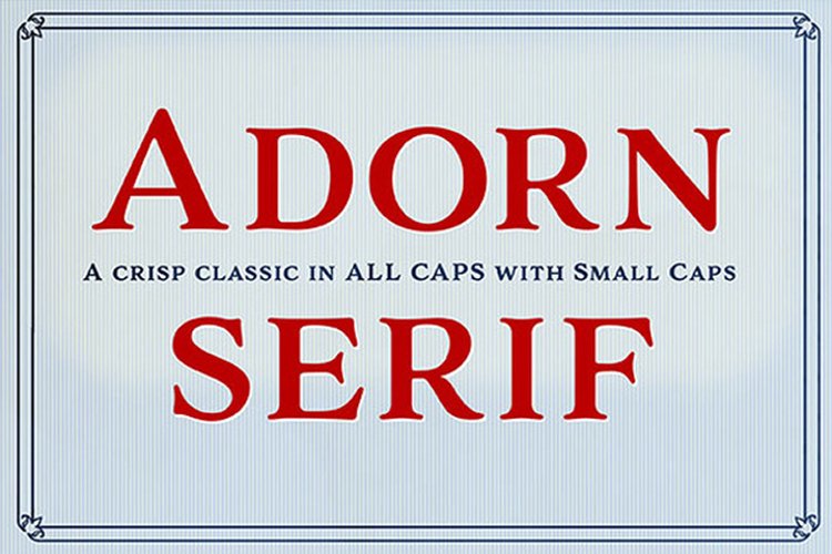 Adorn Serif example image 1