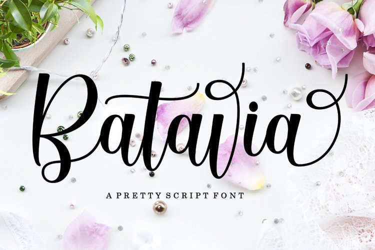 Batavia Script example image 1