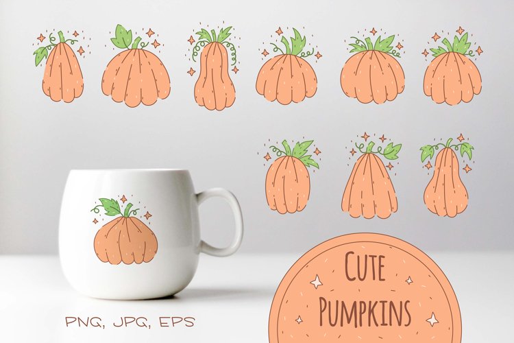 Cute Pumpkins Sublimation