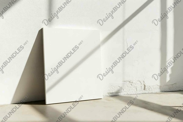Canvas Mockup Minimal Interior