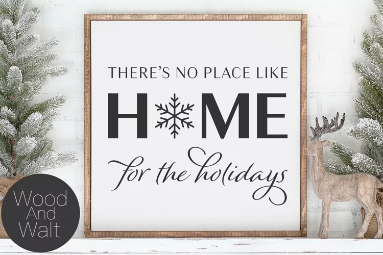 No Place Home For The Holidays SVG |Christmas Cut File