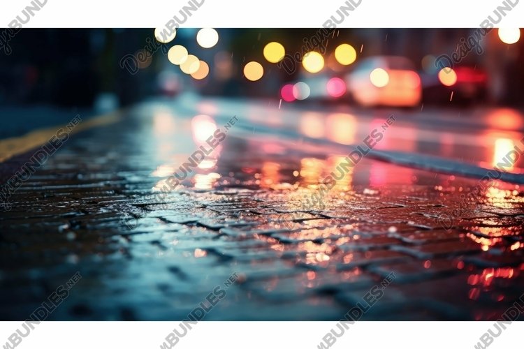 abstract texture blurred lights example image 1