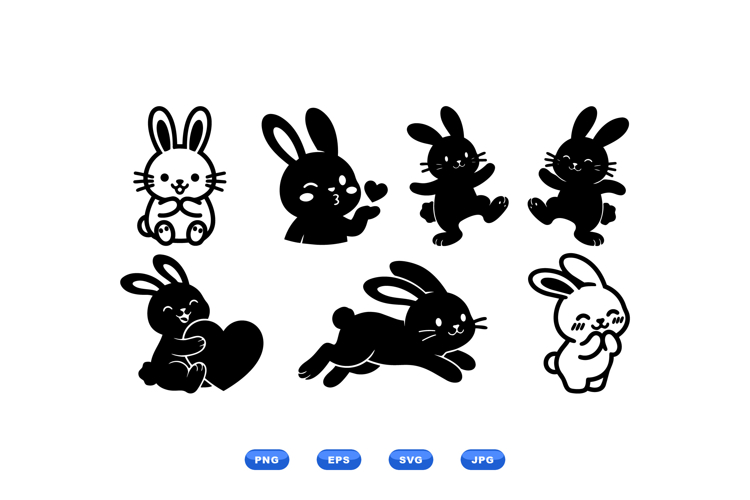 Bunny Graphic Image 10