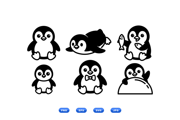 Penguin Cartoon Image 12
