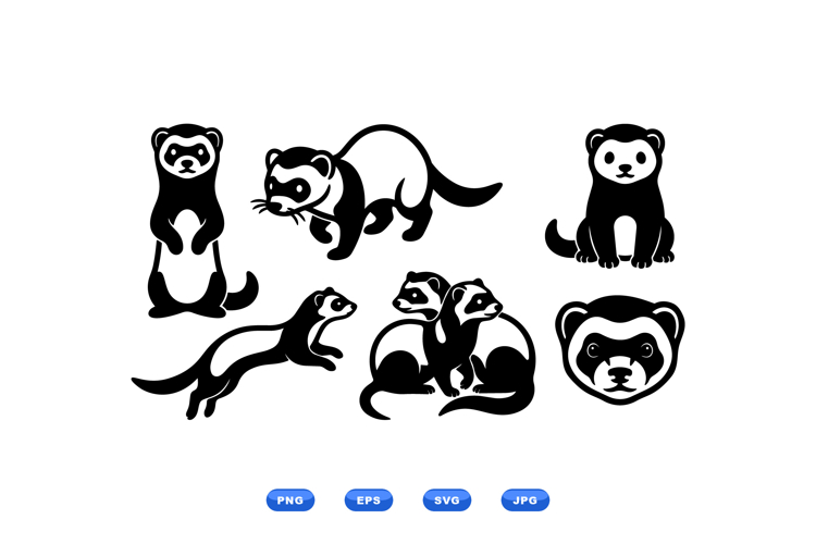 Ferret Svg Image 14
