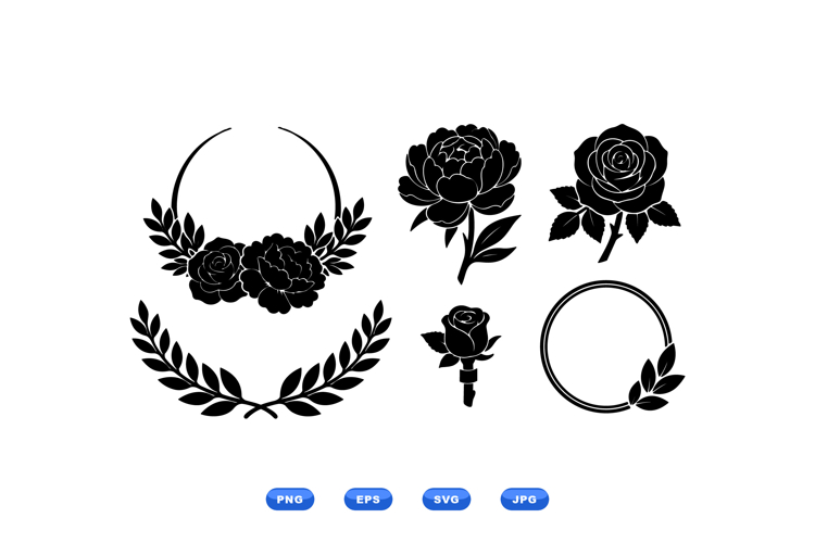 Floral Vector Image 17