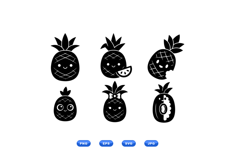 Pineapple Clipart Image 24