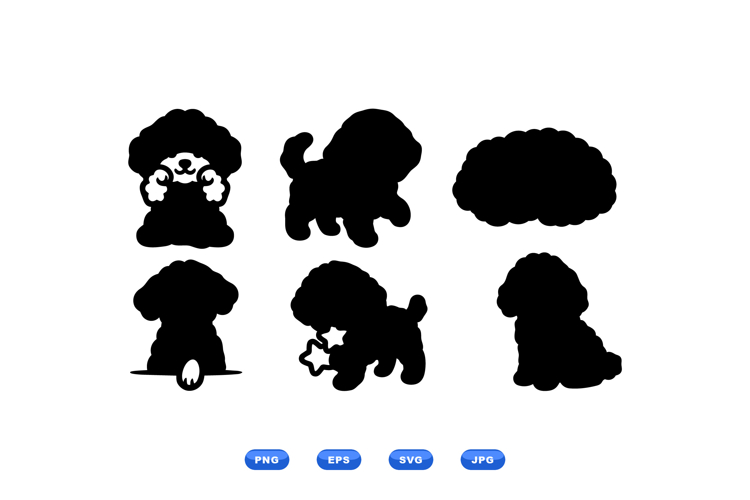Poodle Vector Image 19
