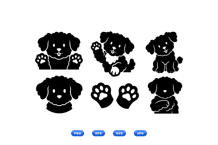 Puppy Vector Image 10