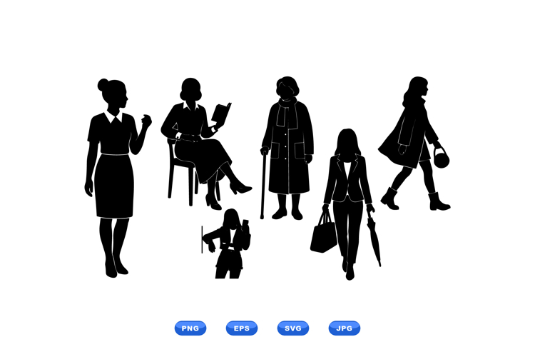 Woman Clipart Image 19