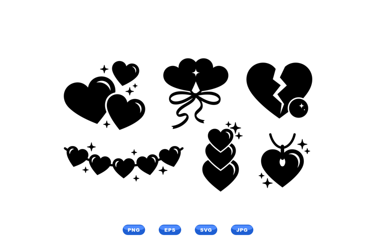 Heart Valentine Svg Image 11
