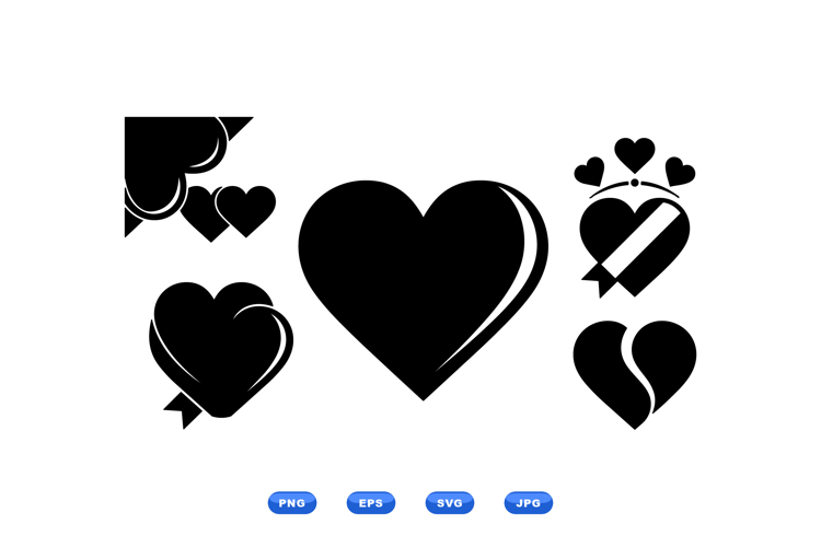 Hand Drawn Hearts Svg Image 24