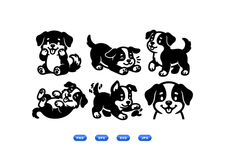 Puppy Vector Image 22