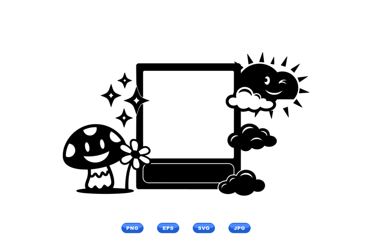 Mushroom Graphic Image 7