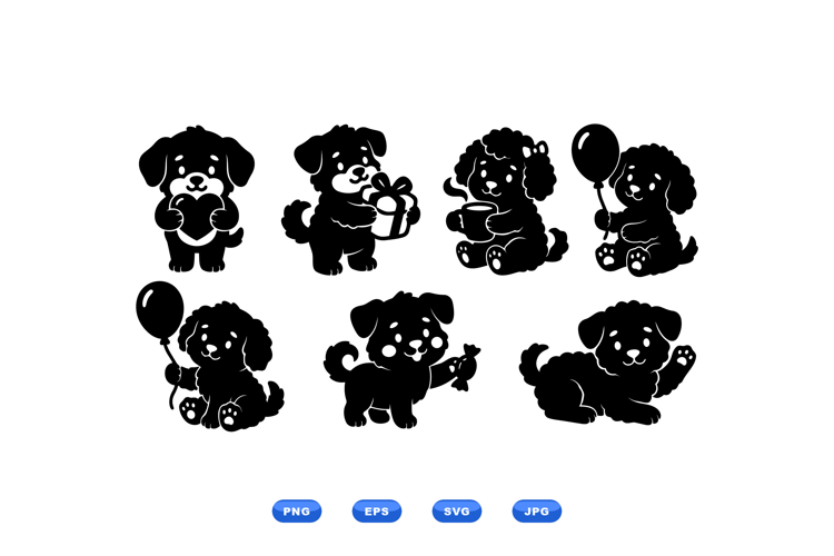 Puppy Vector Image 22