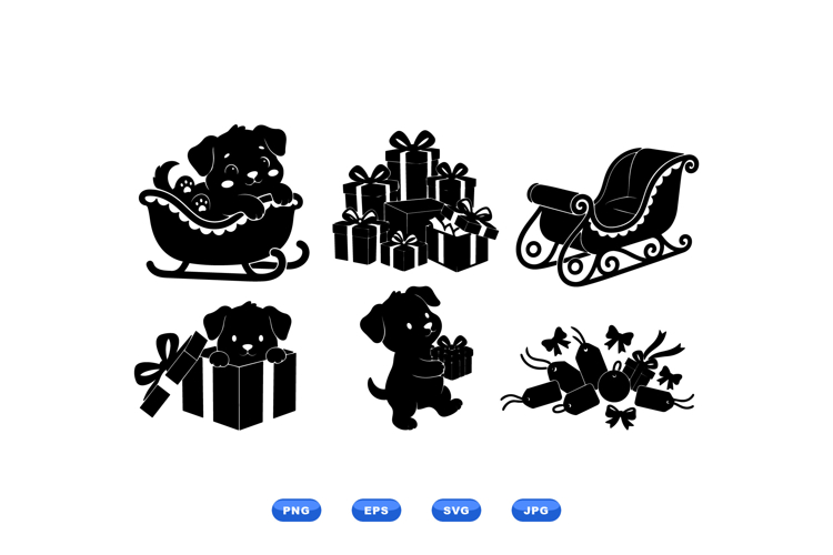 Christmas Presents Svg Image 24