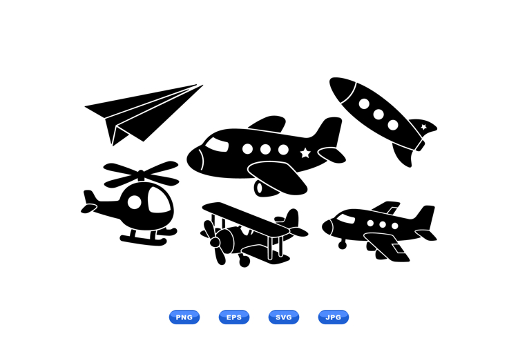 Aircraft Clipart Image 17