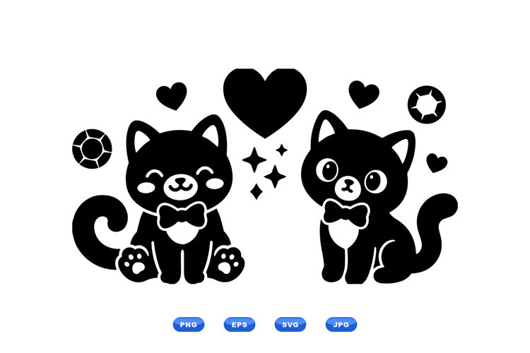 Cat Paw Silhouette Image 5