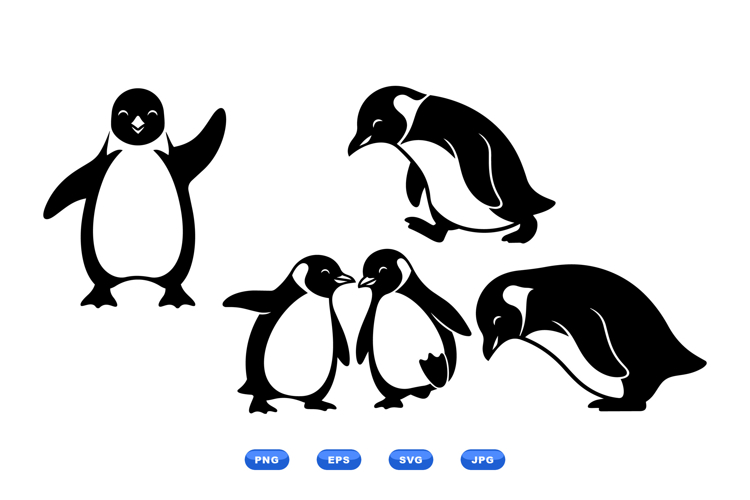 Penguin Silhouette Image 9