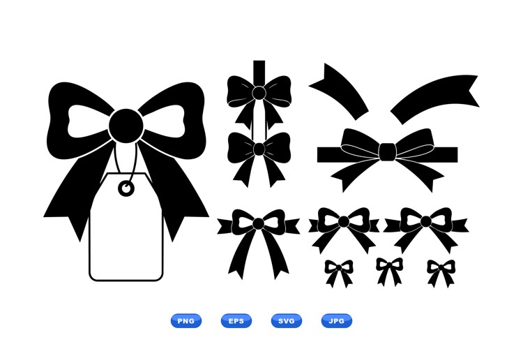 Ribbon Silhouette Image 4