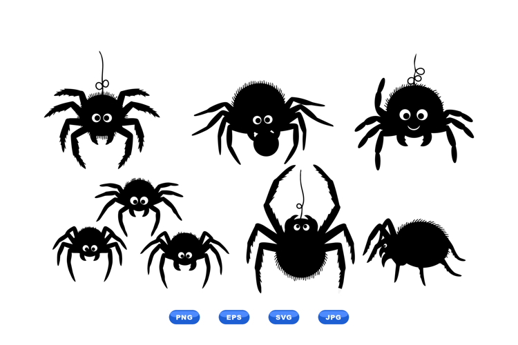 Spider Silhouette Image 24