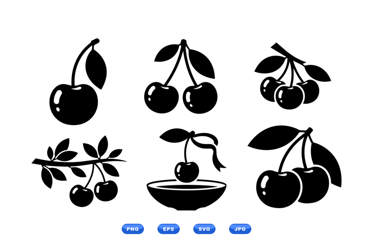 Cherry Vector Image 12