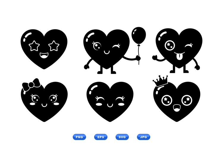 Cute heart clipart Image 3