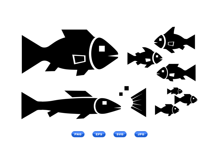Fish Silhouette Image 9