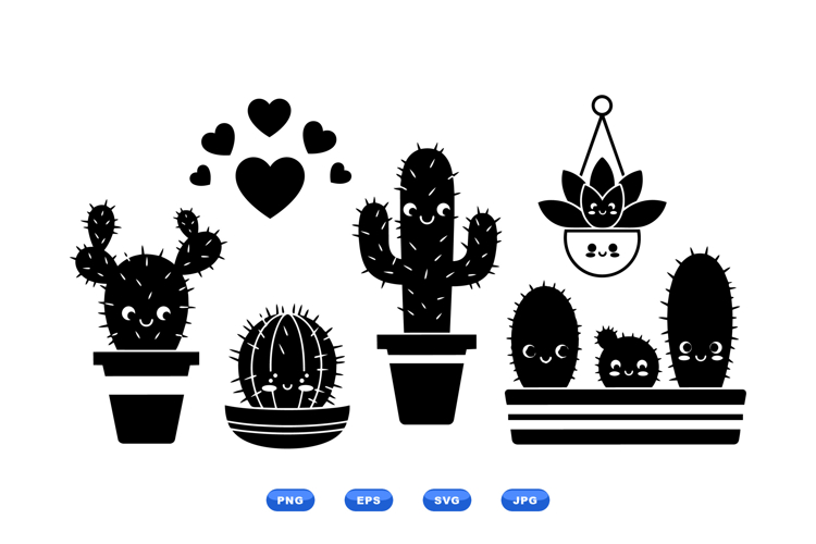 Cute Cactus Svg Image 15