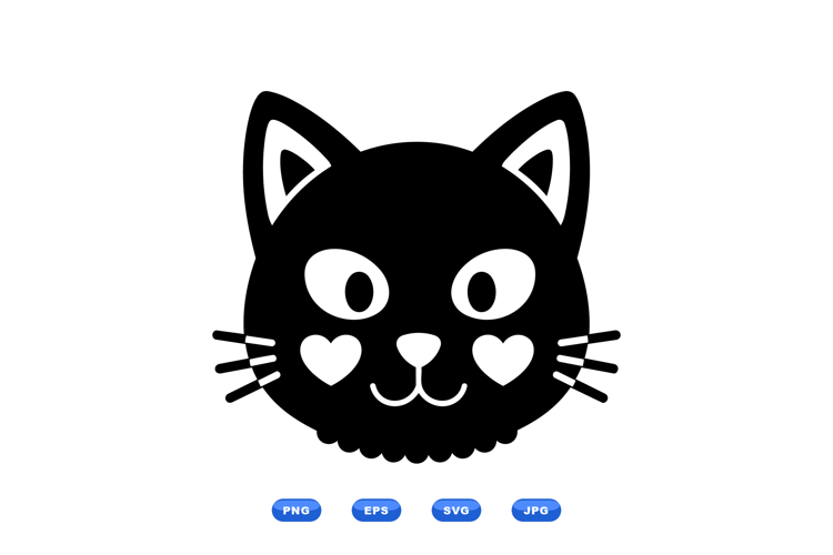 Cat Face Svg Image 3