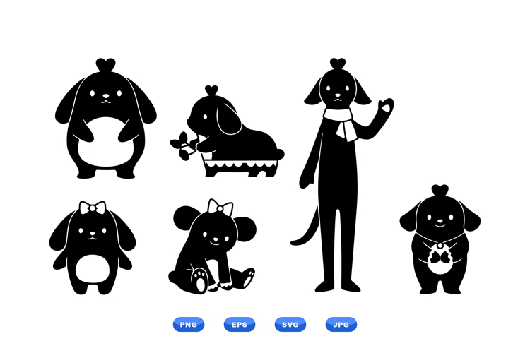 Cute Dog Illustration Image 18