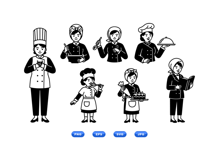 Cook Clipart Image 11