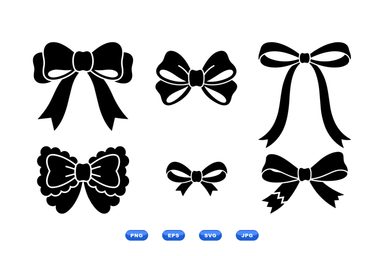 Hair Bow Svg