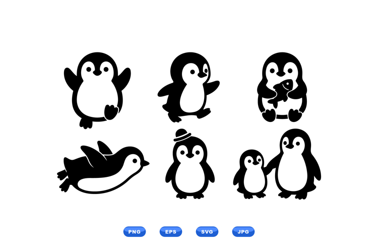 Family Clipart Black And White Image 21