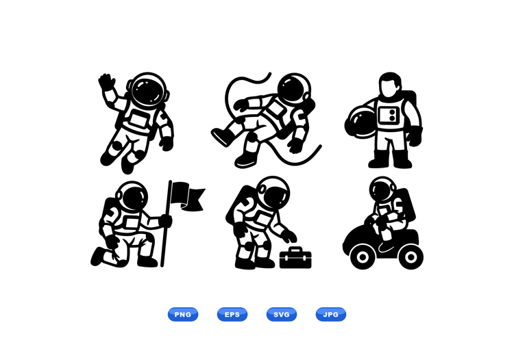 Astronaut Vector Image 11