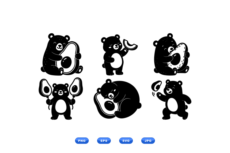 Avocado Illustration Image 8