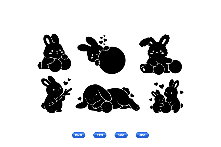 Bunny Graphic Image 11