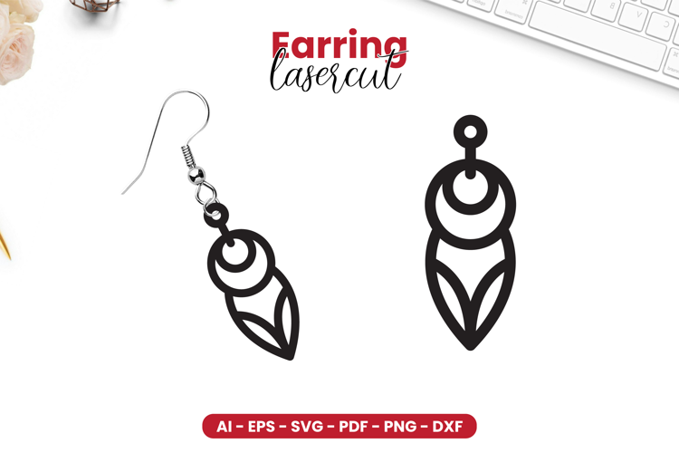 Earring LaserCut - Lasercut File