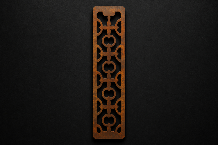 Modern Geometric Wooden Bookmark for Book Lovers