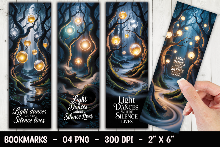 Glowing Lantern Bookmark Sublimation