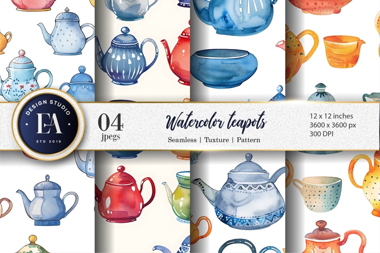 Teapot Clipart Image 5