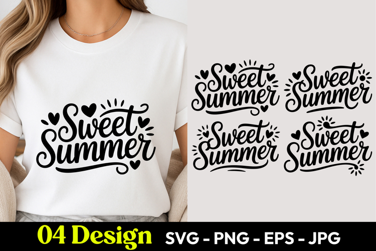 Sweet Summer SVG PNG