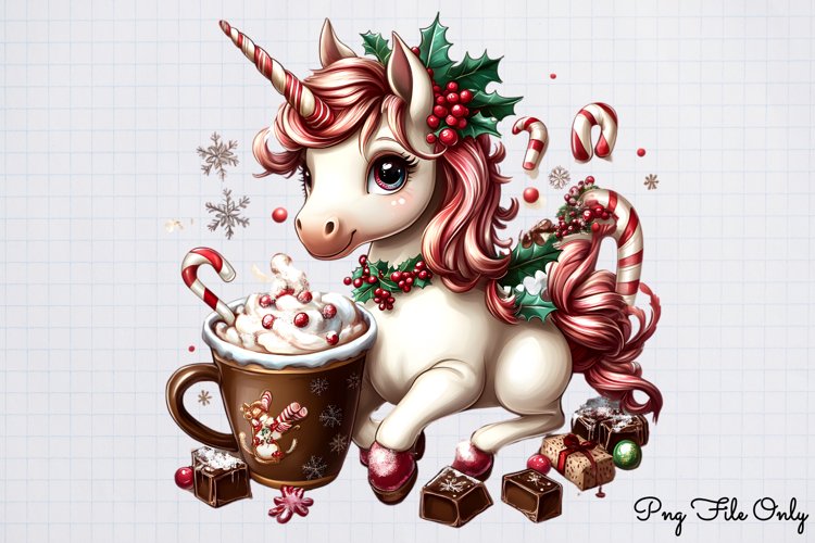 Boho Christmas Clipart Image 8