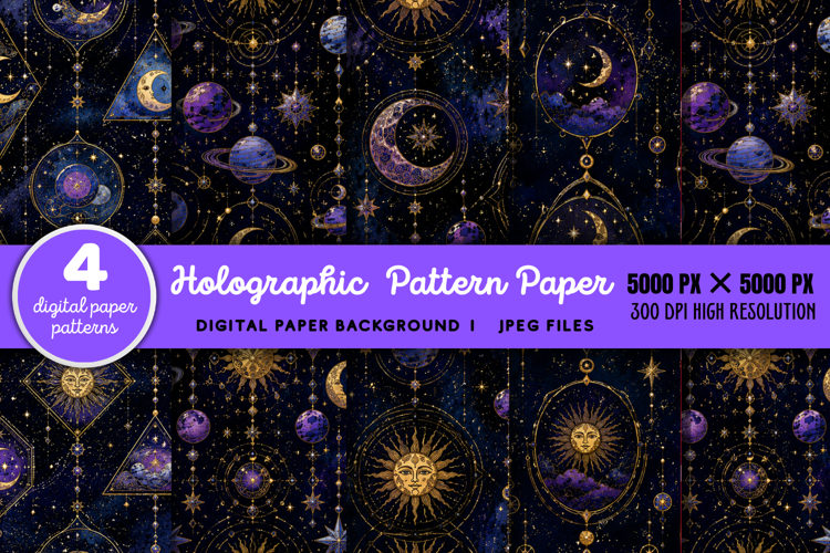 Holographic Digital Paper Image 12