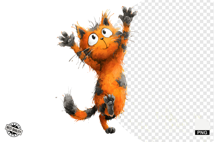 Halloween Black Cat Clipart